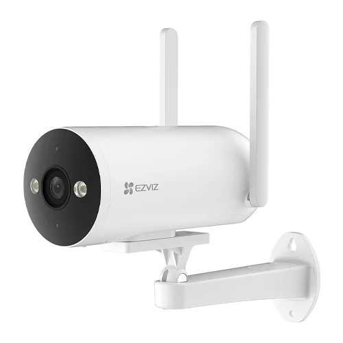 Cámara 4G Exterior 2K 3MP EZVIZ H5 con IA, Visión Nocturna y IP67